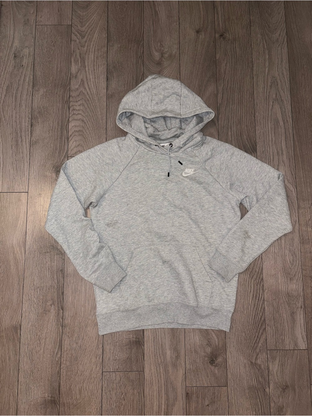 Nike Men’s Heather Gray Pullover Hoodie